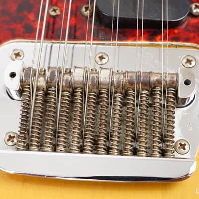 1966 Fender Electric XII, Sunburst + OHSC image 10
