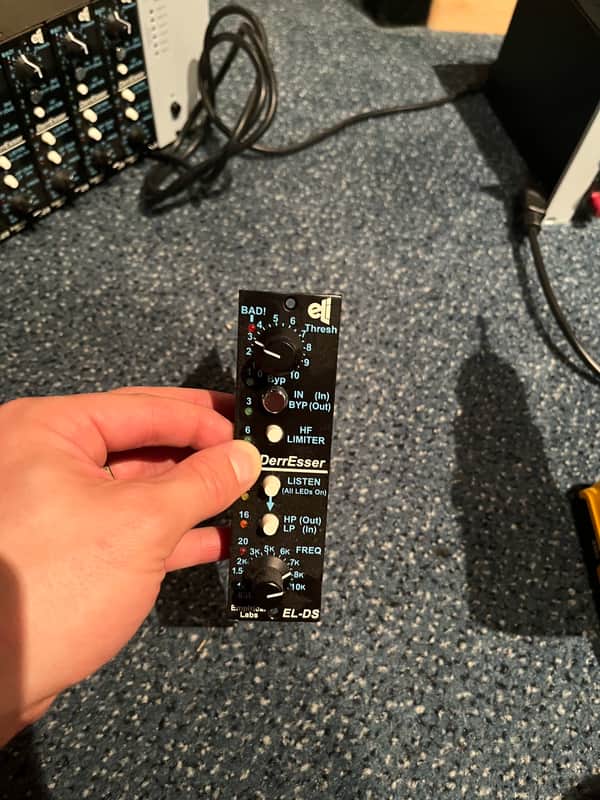 Empirical Labs EL-DS DerrEsser 500 Series De-Esser Module 2010s - Black image 1