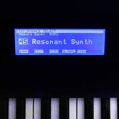 LCD Display blue with cable Kit for  Korg T1,T2,T3