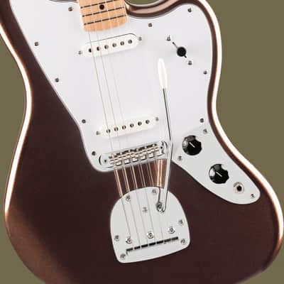 Fender Squier Affinity Series Jaguar Electric Guitar, Mystic Metallic Brown image 3