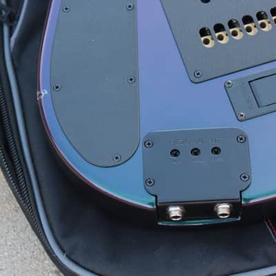 2015 Ernie Ball Music Man JP6 John Petrucci Signature Mystic Dream Guitar Fully Loaded Piezo image 14