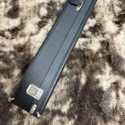 1969-1972 Gibson Les Paul Vintage Rectangular Guitar Hard Case - Black / Purple image 4