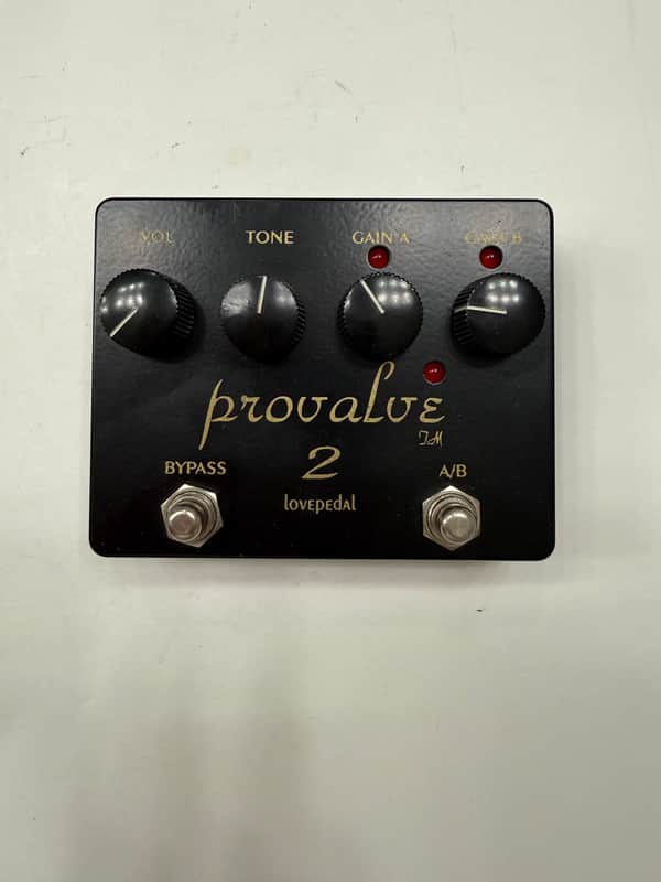 Lovepedal Provalve 2 Dual Distortion Pro Valve Hermida Guitar Effect Pedal image 1