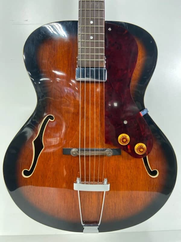 Aria Pro II FA-50E Full-Hollow Body Jazz Guitar - Tobacco Burst image 1