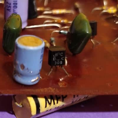 Electro-Harmonix Black Finger V2 1977 rare violet variant image 15