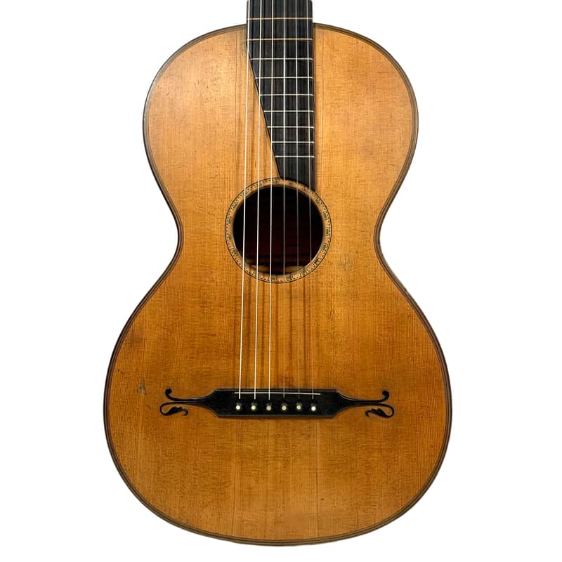 Early Romantic Viennese Guitar (J. G. Stauffer Workshop) 1850's image 1