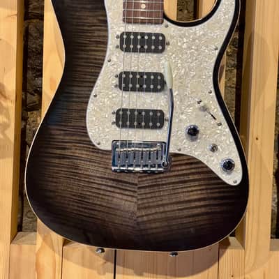 2009 Tom Anderson Guitarworks Drop Top Classic ~ Trans Black Burst image 1
