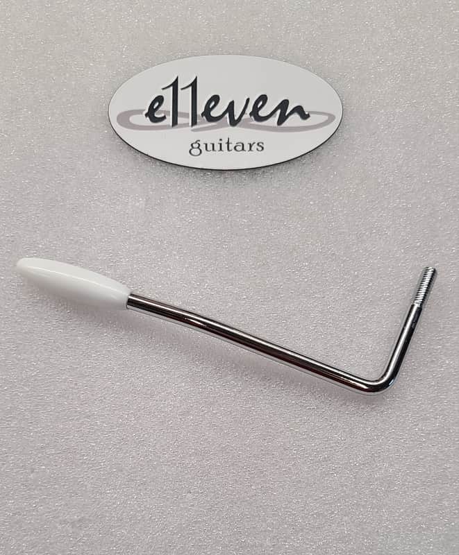 Chrome Gilmour Inspired E11even Guitars 5mm Tremolo Arm Short 4.25" image 1