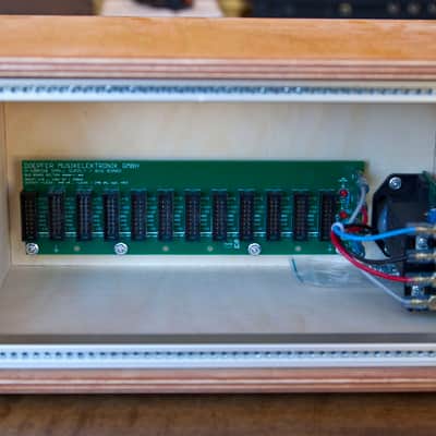 Doepfer A-100 LC1 Low Cost Eurorack Case - 3U / 48HP (Wood) [USED] image 2