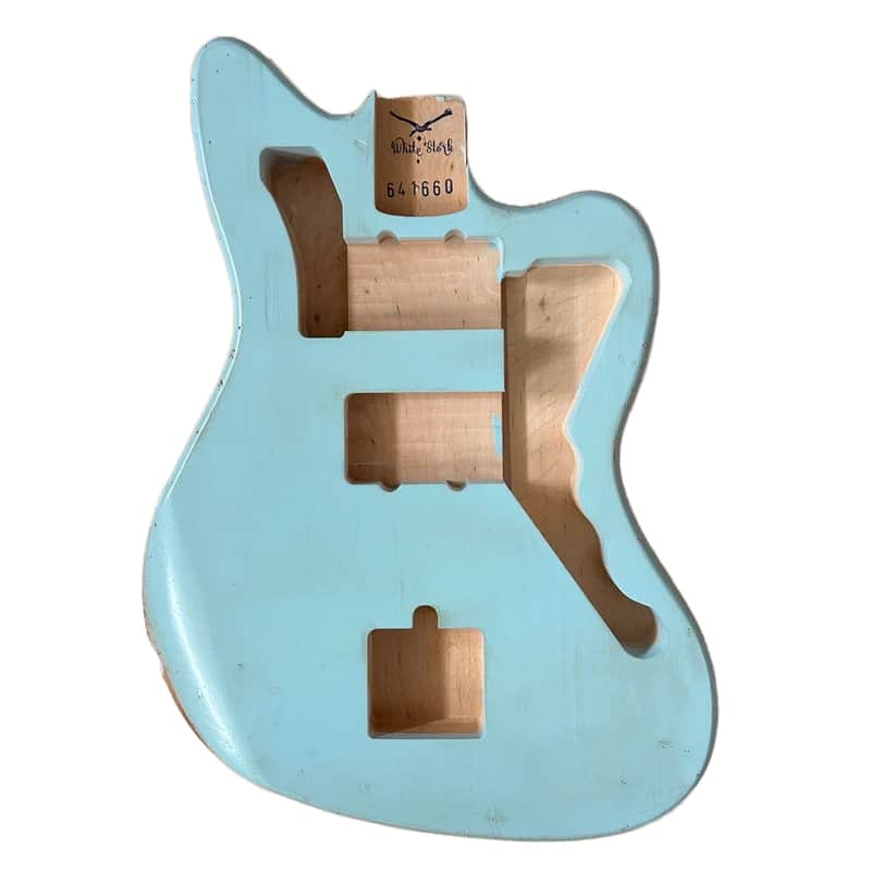 Alder Daphne Blue Jazzmaster Style Body Relic Nitro image 1