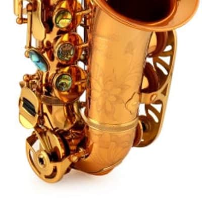 P. Mauriat System 76 Curved Soprano Saxophone - Gold Lacquer (PMSS76SCGLd1) image 1