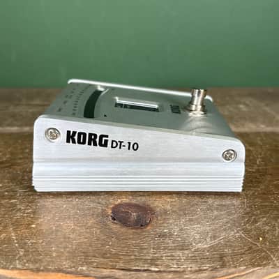 Korg DT-10 Chromatic Pedal Tuner 2000s - Silver image 4
