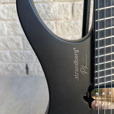 Strandberg Guitars Boden Plini Neck-Thru Black - Rev 5 Tremolo 2022 image 2