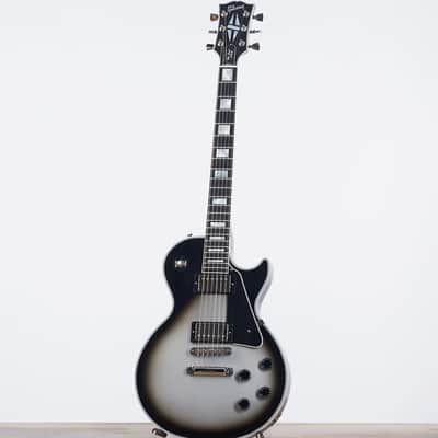 Gibson Les Paul Custom,  Modified Shop Custom, Silverburst 2022. Purchased brand new from the MOD shop. Never Played!! Checkout YouTube Video in link! image 7