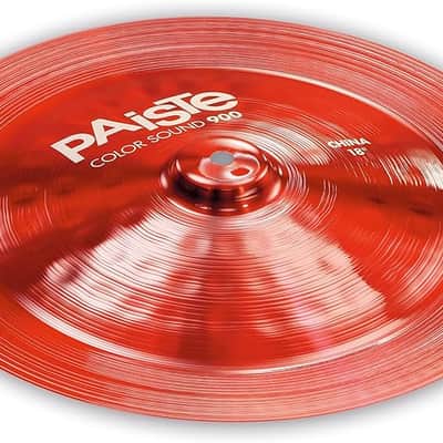Mint Paiste Color Sound 900 Red 18" China Cymbal image 2