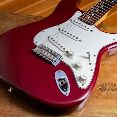 2007 Fender USA American Highway One Stratocaster Wine Red satin nitro rosewood fretboard image 11