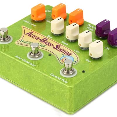 Analog Alien Bass Station Compressor Amp Fuzz Bass Guitar Multi-Effect Pedal image 3