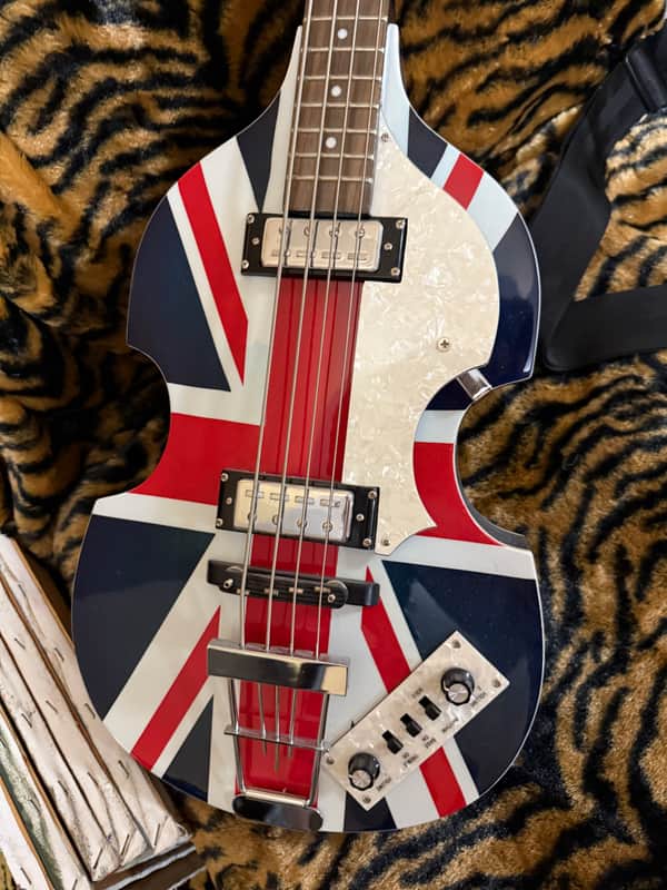 Hofner Violin Bass Union Jack 🇬🇧 image 1