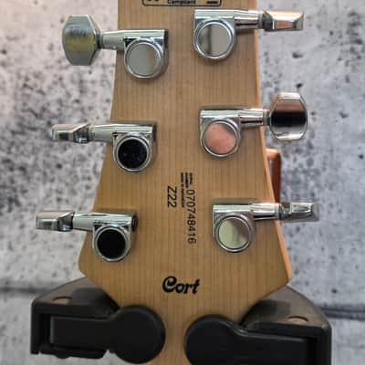 Cort Zenox Z22 Electric Guitar 2007 - Splatter Gray image 6