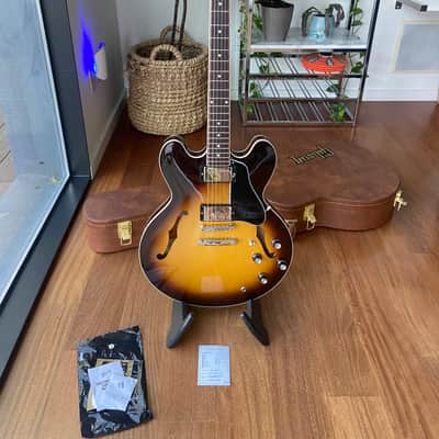 2025 Gibson ES-335 Dot - Gloss Vintage Burst image 1