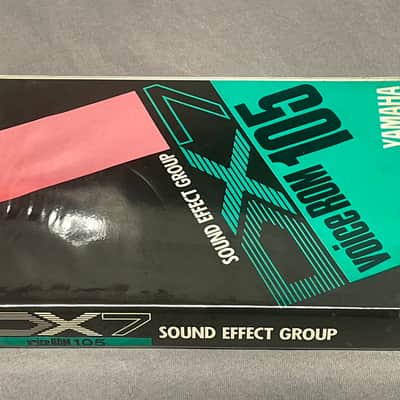 Yamaha vrc-105 sound effect group DX7 Data ROM Cartridge dx5 dx1 image 3
