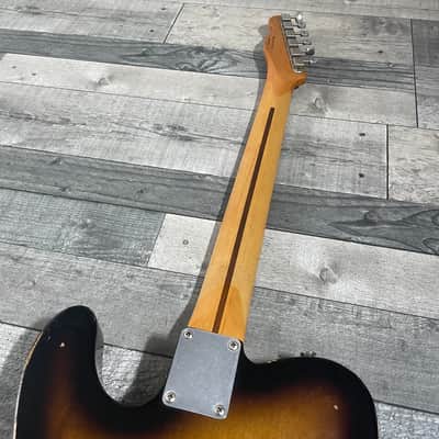 2008 Fender Road Worn 50’s Telecaster - 2 Colour Sunburst image 7