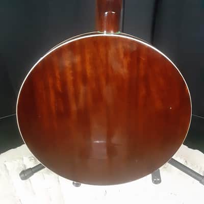 1970s Unbranded 5-String Banjo Made in Japan with Gig Bag image 14