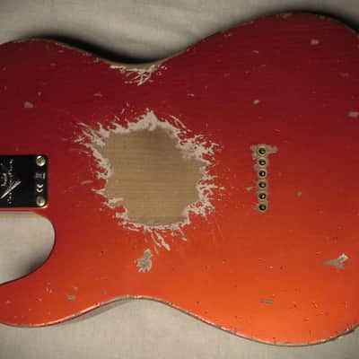 Fender Custom Shop '61 Telecaster Heavy Relic 2025 - Faded Candy Apple Red image 5