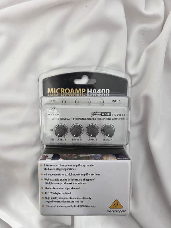 Behringer HA400 Headphone Amp image 1