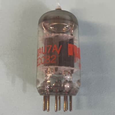 1970s RCA 12AU7 ECC82 Vintage Made In USA Preamp Tube! T121 image 4