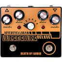 Death by Audio Interstellar Overdriver Deluxe Dual Overdrive Noise Effects Pedal Regular Black and Gold