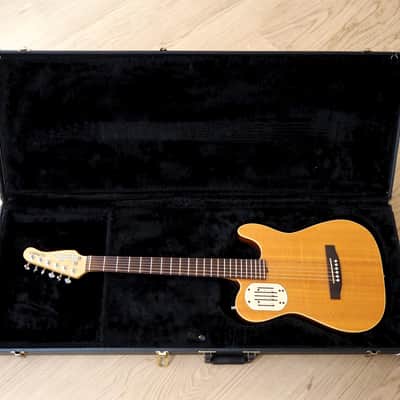 1980s Godin Acousticaster L.R. Baggs Model Acoustic Electric Guitar w/ Case image 17