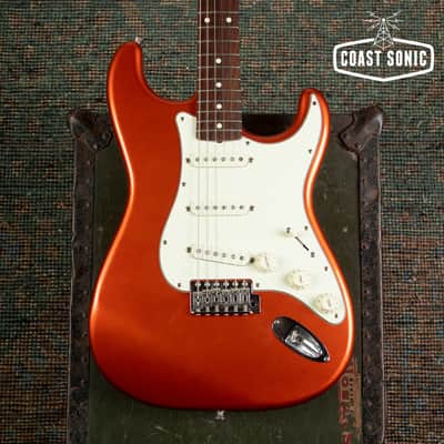 2017 Fender Traditional 60s Stratocaster Made in Japan Rare Candy Tangerine image 5