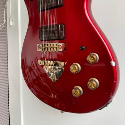Ibanez Musician MC350 1981 - Fire Red with OHSC image 3
