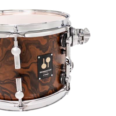 SONOR Momentum Maple Series 10x7.75" California Burl Semi Gloss Veneer Rack Tom Drum | Worldwide Ship | NEW | Authorized Dealer image 3