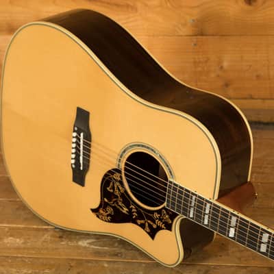 Epiphone Inspired by Gibson Custom Hummingbird Deluxe EC | Natural image 5