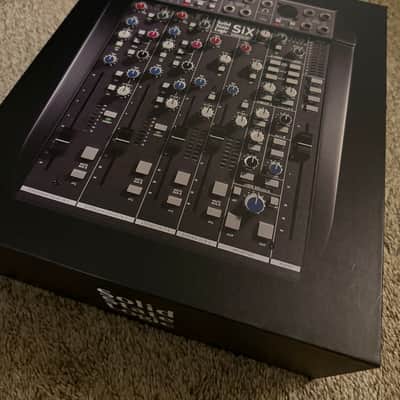 Solid State Logic SiX 4-Channel Analog Mixer plus D-Sub snakes and travel case 2019 - Present - Black image 3