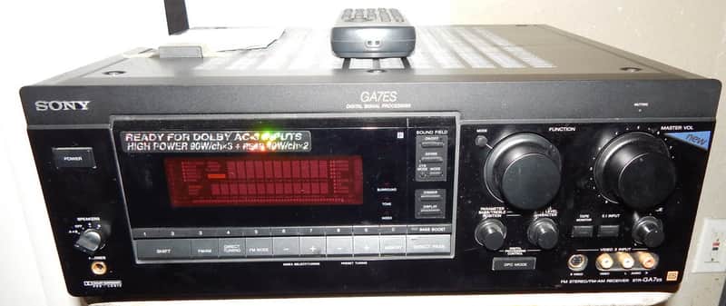Sony STR-GA7ES vintage receiver with remote just serviced image 1