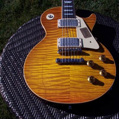 2015 Gibson Collectors Choice #33 60 Les Paul Jeff Hanna Burst True Historic Big Time  Wavy Top image 13