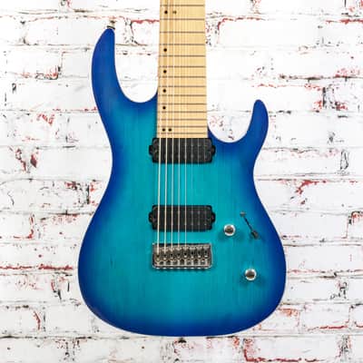 Kiesel - DC800 8-String Electric Guitar - Night Burst w/ Seymour Duncan Alpha Omega PUPs Installed - w/ Bag - USED