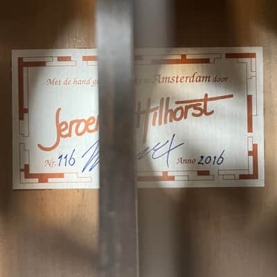 2016 Jeroen Hilhorst Signed No.116  Super Concert Double Top  - French Polish image 10