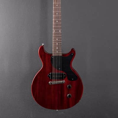 Gibson USA Les Paul Junior Double Cutaway - Vintage Cherry w/Black Pickguard image 3