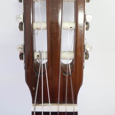 Vintage 1960s Giannini GN 65 Classical Guitar Cedar Top Guitar Brazilian Rosewood Beautiful Lush Tones image 6