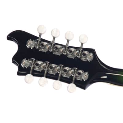 Airline Guitars H35 Batwing Mandolin Greenburst image 10