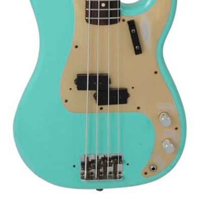 Fender Custom Shop Limited 1959 Precision Bass Journeyman Relic Sea Foam Green image 2