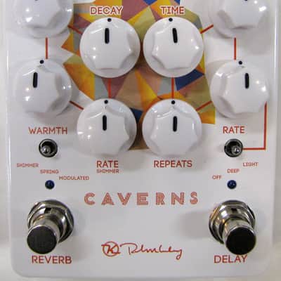 Used Keeley Caverns Delay Reverb V2 Guitar Effects Pedal!