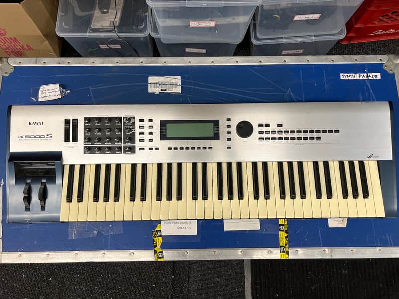 Kawai K5000S 61-Key Digital Synthesizer 1996 - Silver / Black image 1