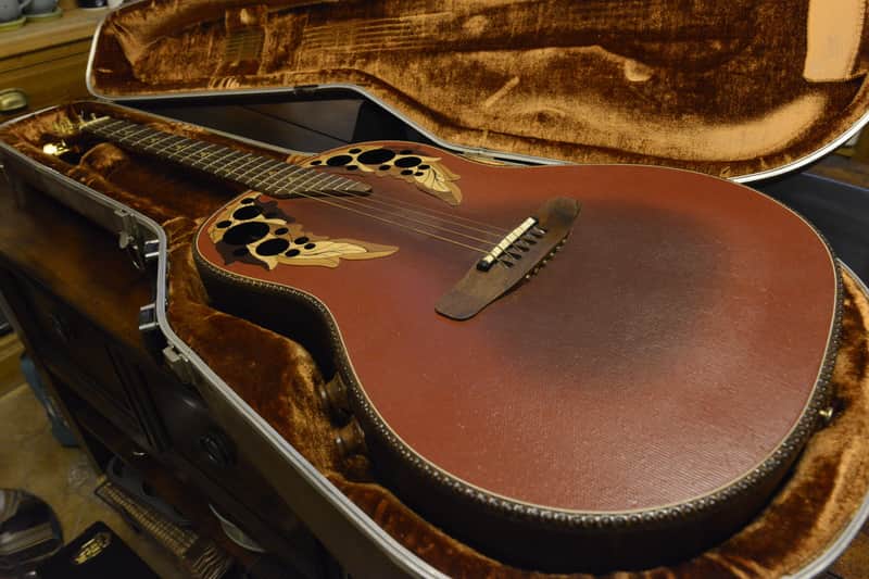 RARE Vintage 1983 Ovation Adamas II 1681-2 USA Acoustic Guitar OHSC! VIDEO! 1687 1581 image 1