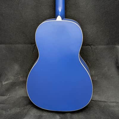 2022 Recording King Dirty 30s Single O Resonator, Wabash Blue image 3