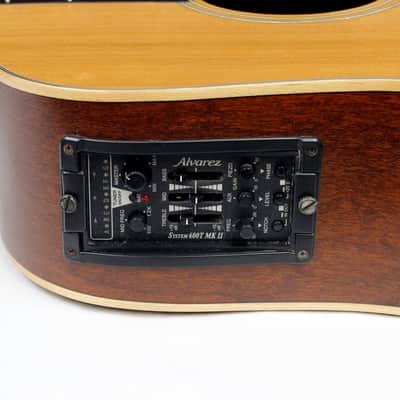 Alvarez AD62SC Dreadnought Acoustic-Electric Guitar w/HFC! Solid Cedar Top!! #31911 image 9